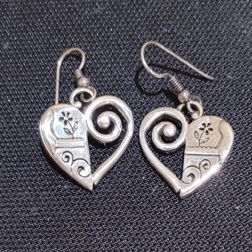 Brighton Heart drop earrings